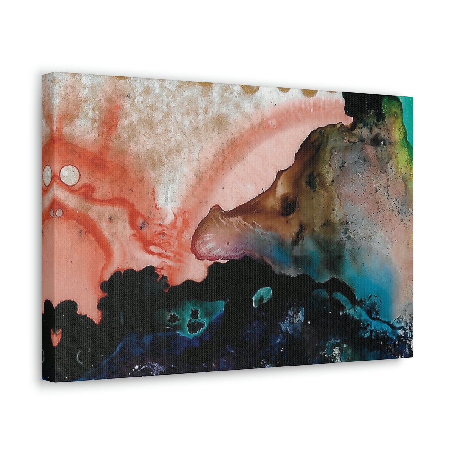 Inner Space 14 Canvas Print - Alja Design