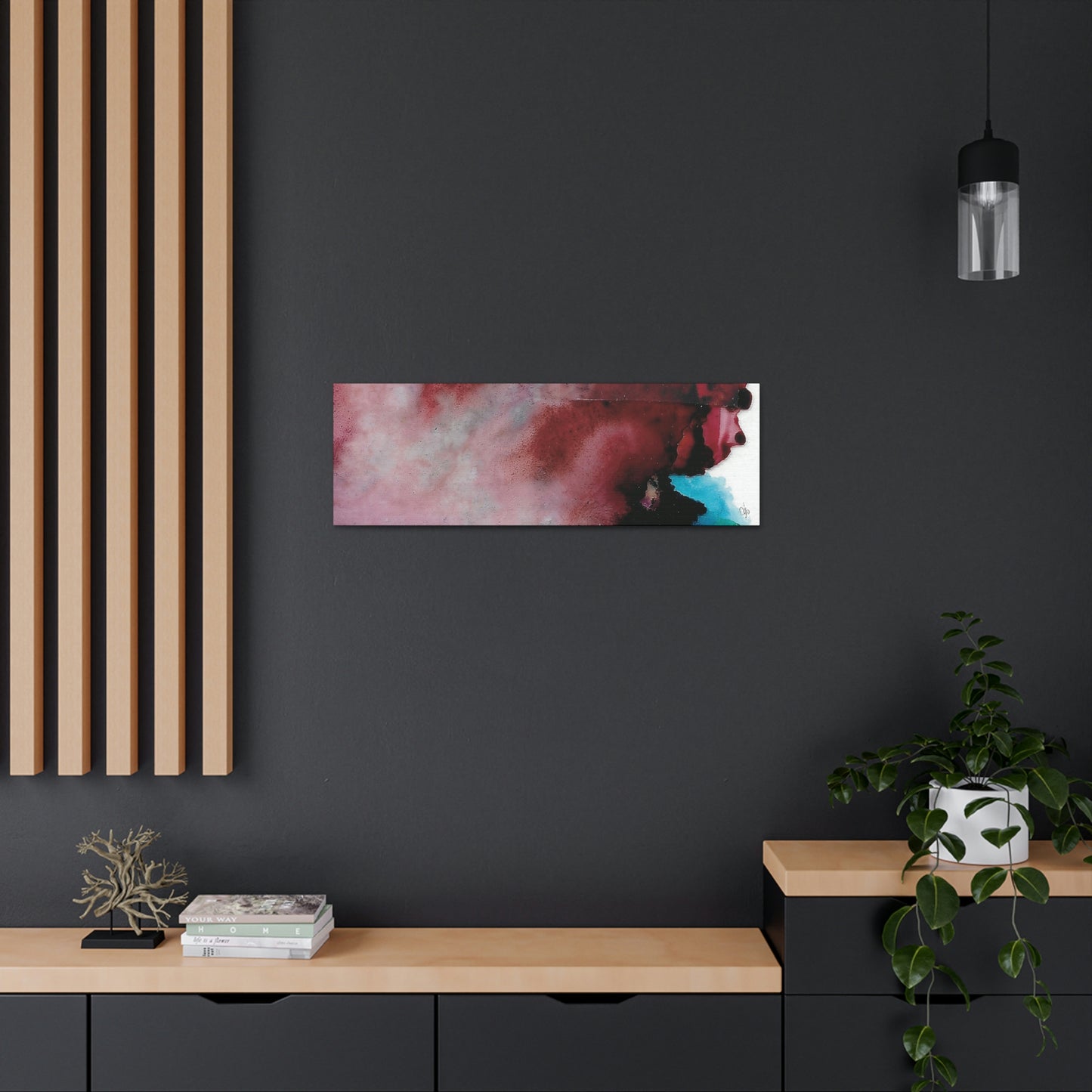 Inner Space 20 Canvas Print - Alja Design
