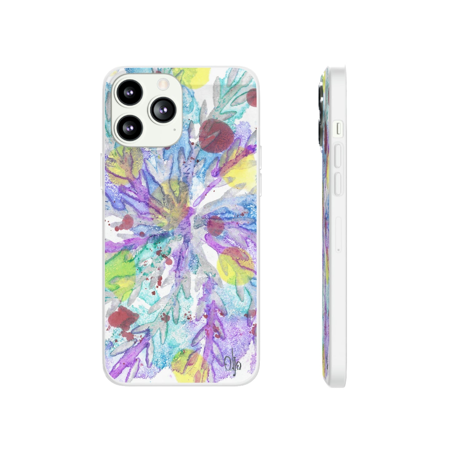 iPhone and Samsung Galaxy Flexi Phone Case Winter Colors - Alja Design