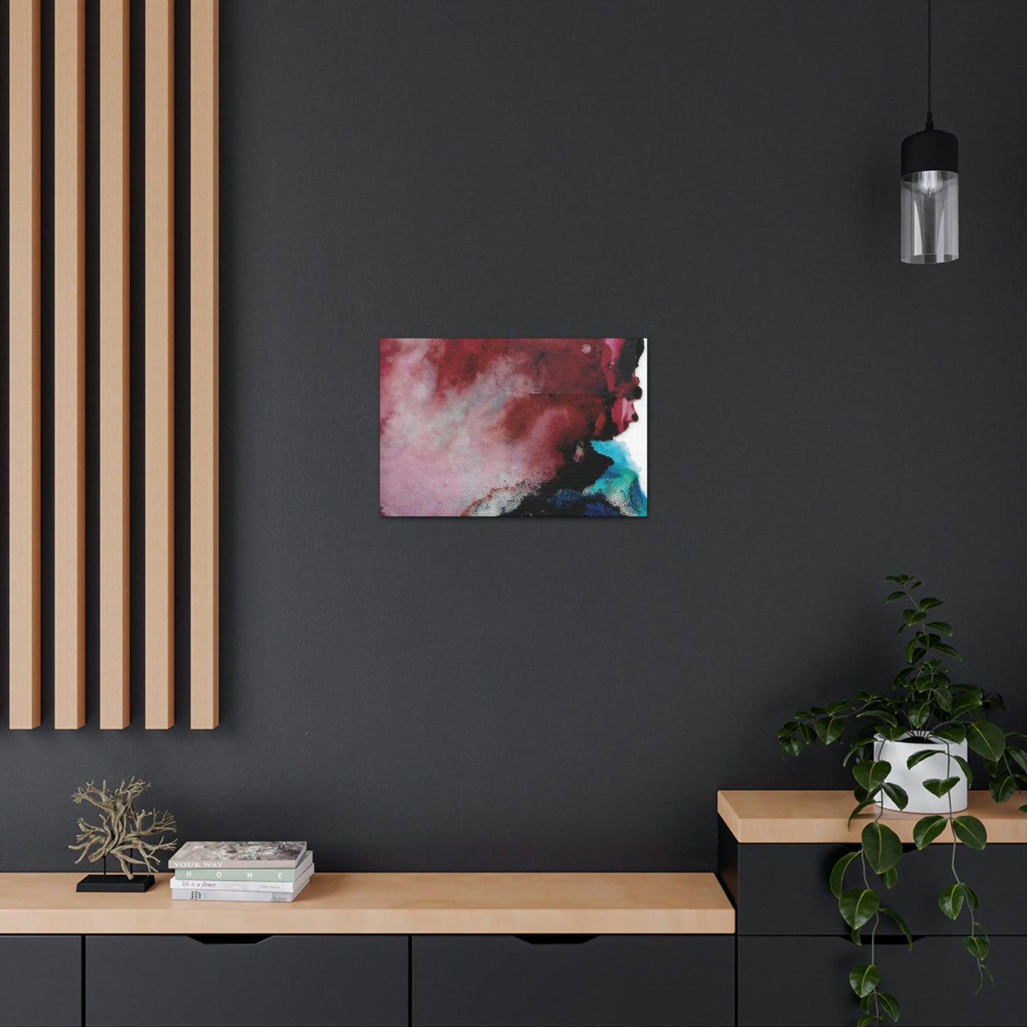Inner Space 20 Canvas Print - Alja Design