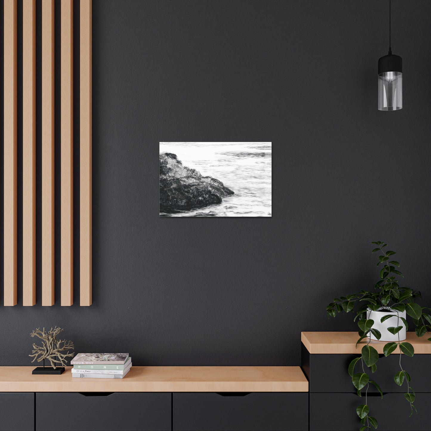 Neap Tide Canvas Print - Alja Design