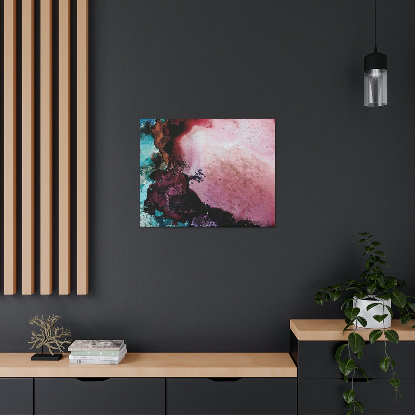 Inner Space 1 Canvas Print - Alja Design