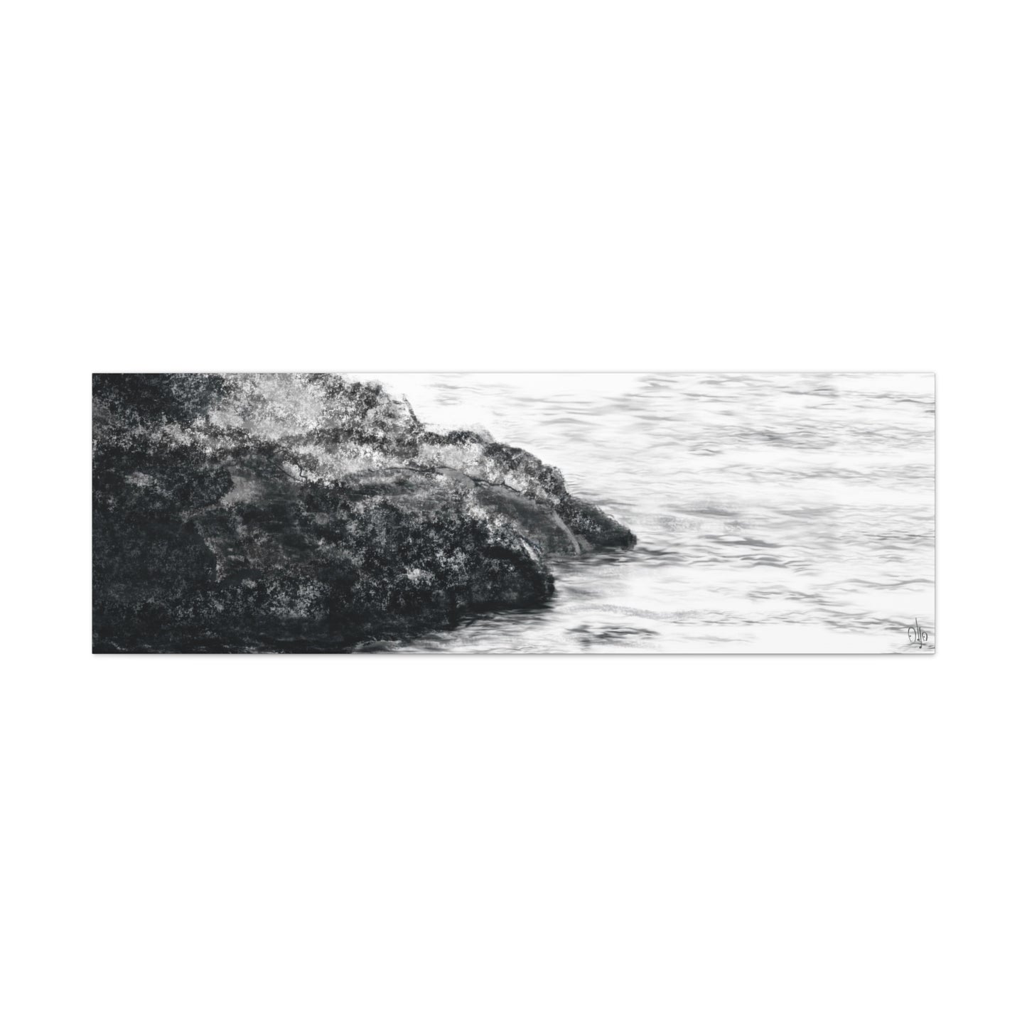 Neap Tide Canvas Print - Alja Design
