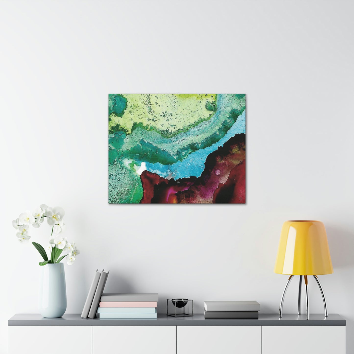 Inner Space 11 Canvas Print - Alja Design