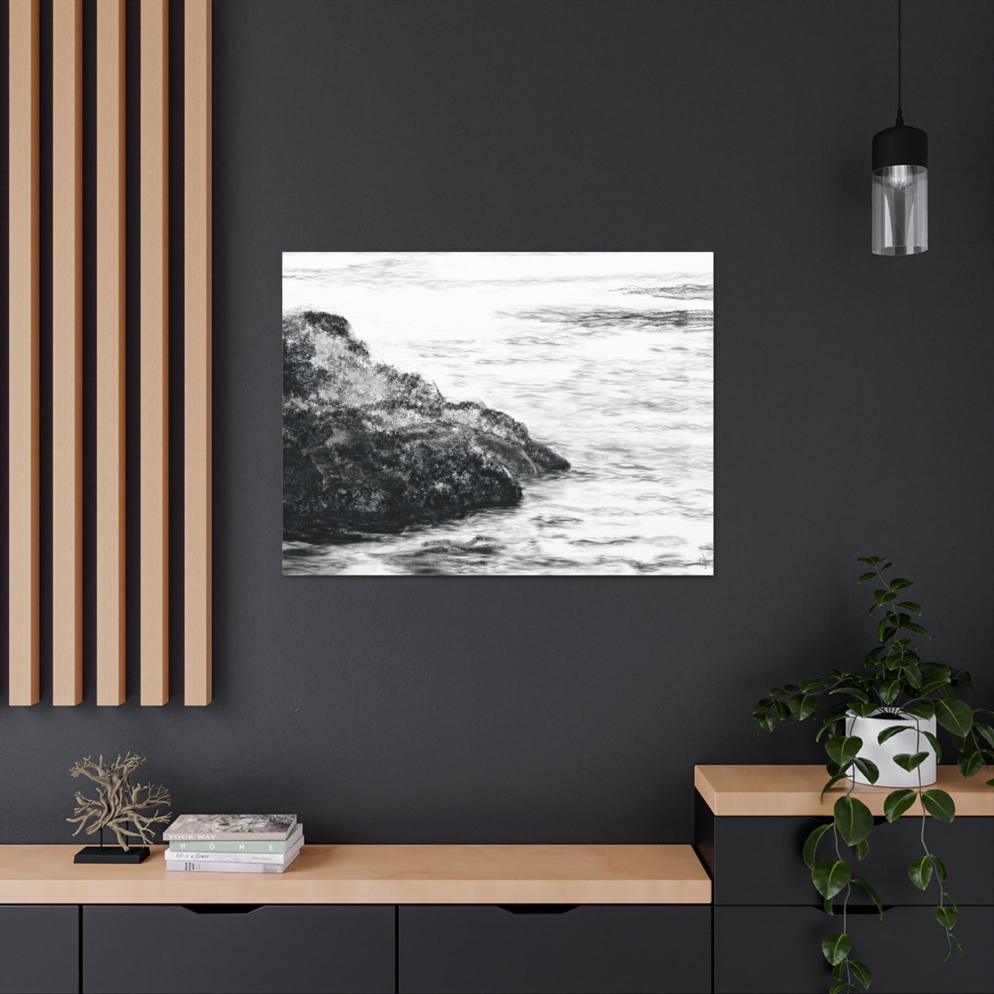 Neap Tide Canvas Print - Alja Design