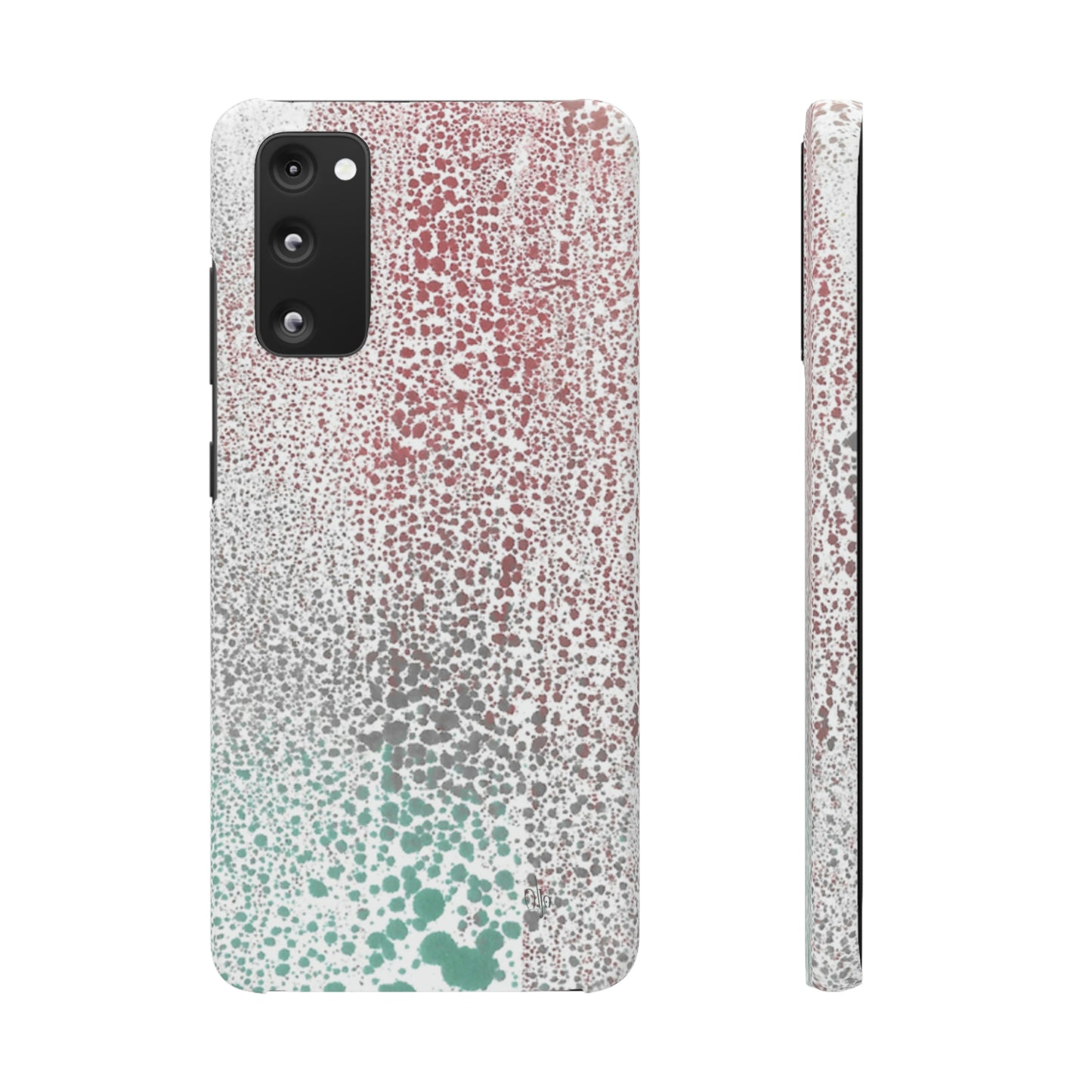 iPhone Samsung Galaxy Pixel5G Snap Case Phone Case Gradient Drip - Alja Design