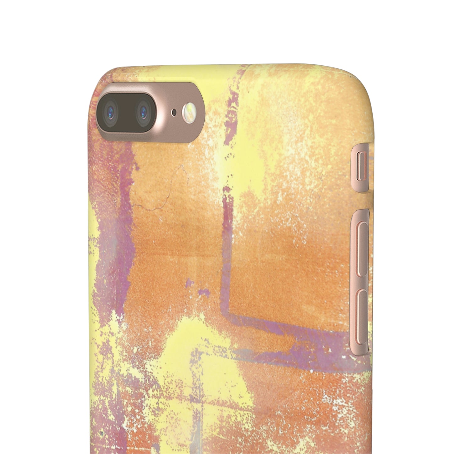 iPhone Samsung Galaxy Pixel5G Snap Case Phone Case Passionate Orange - Alja Design