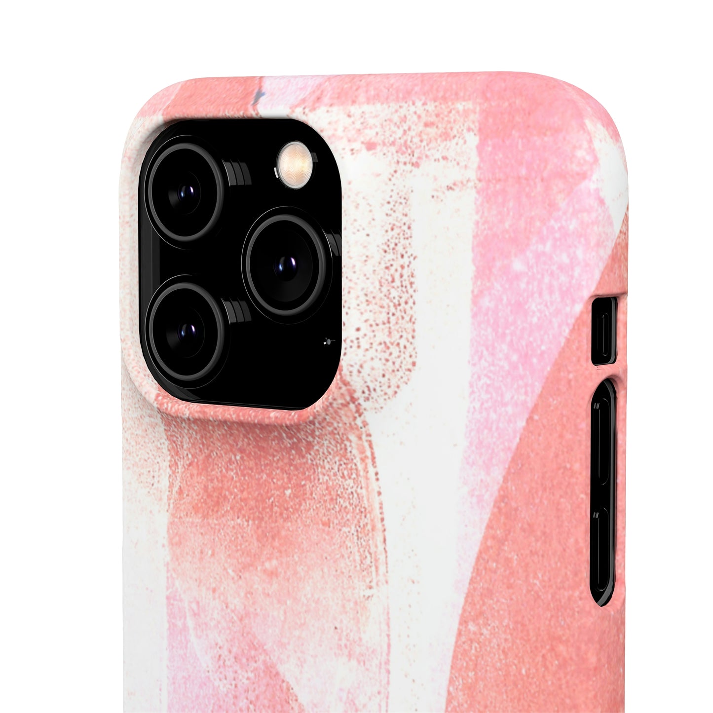 iPhone Samsung Galaxy Pixel5G Snap Case Phone Case Red Glass