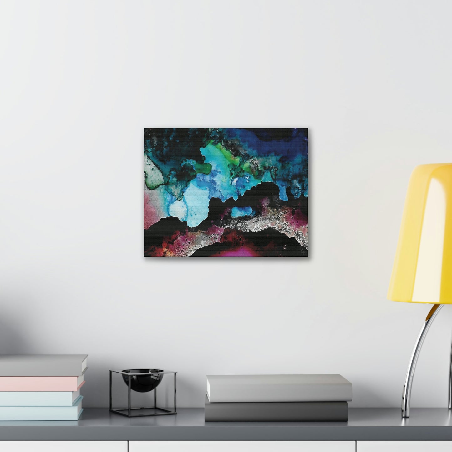 Inner Space 5 Canvas Print - Alja Design
