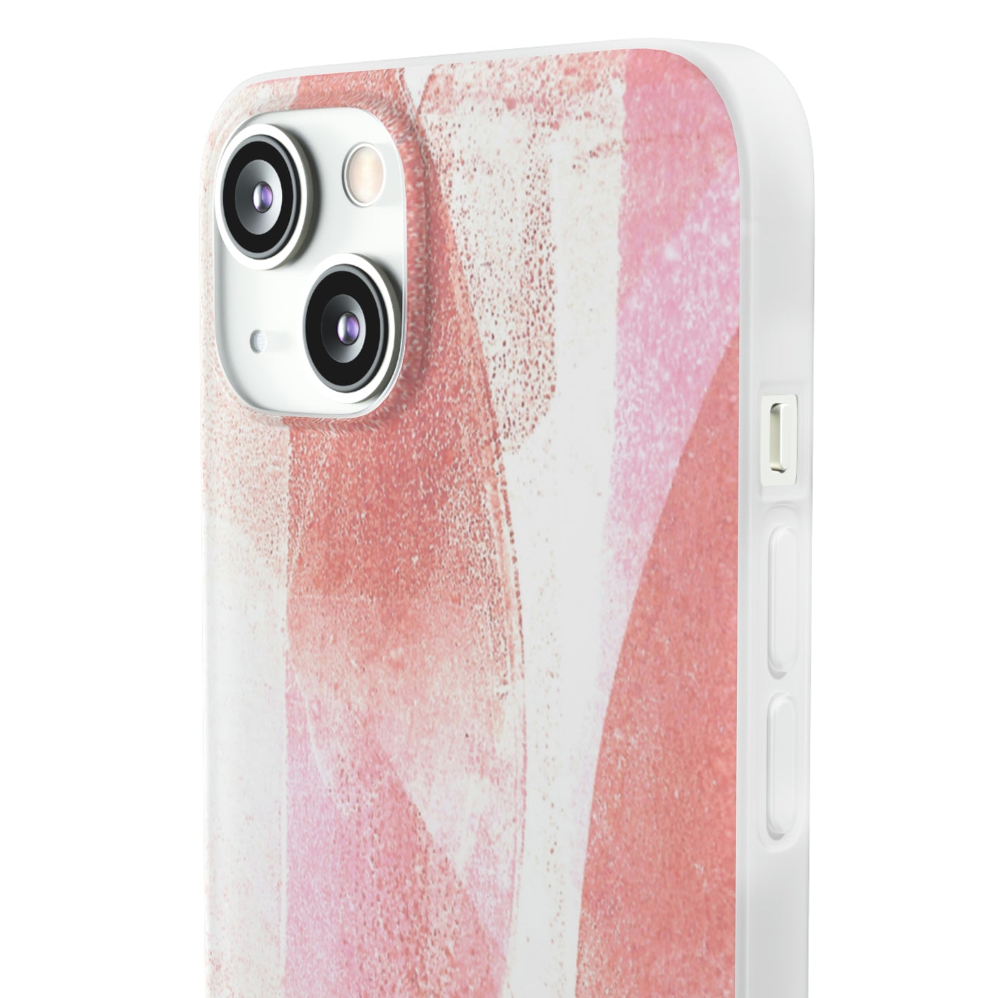 iPhone and Samsung Galaxy Flexi Phone Case Red Glass - Alja Design