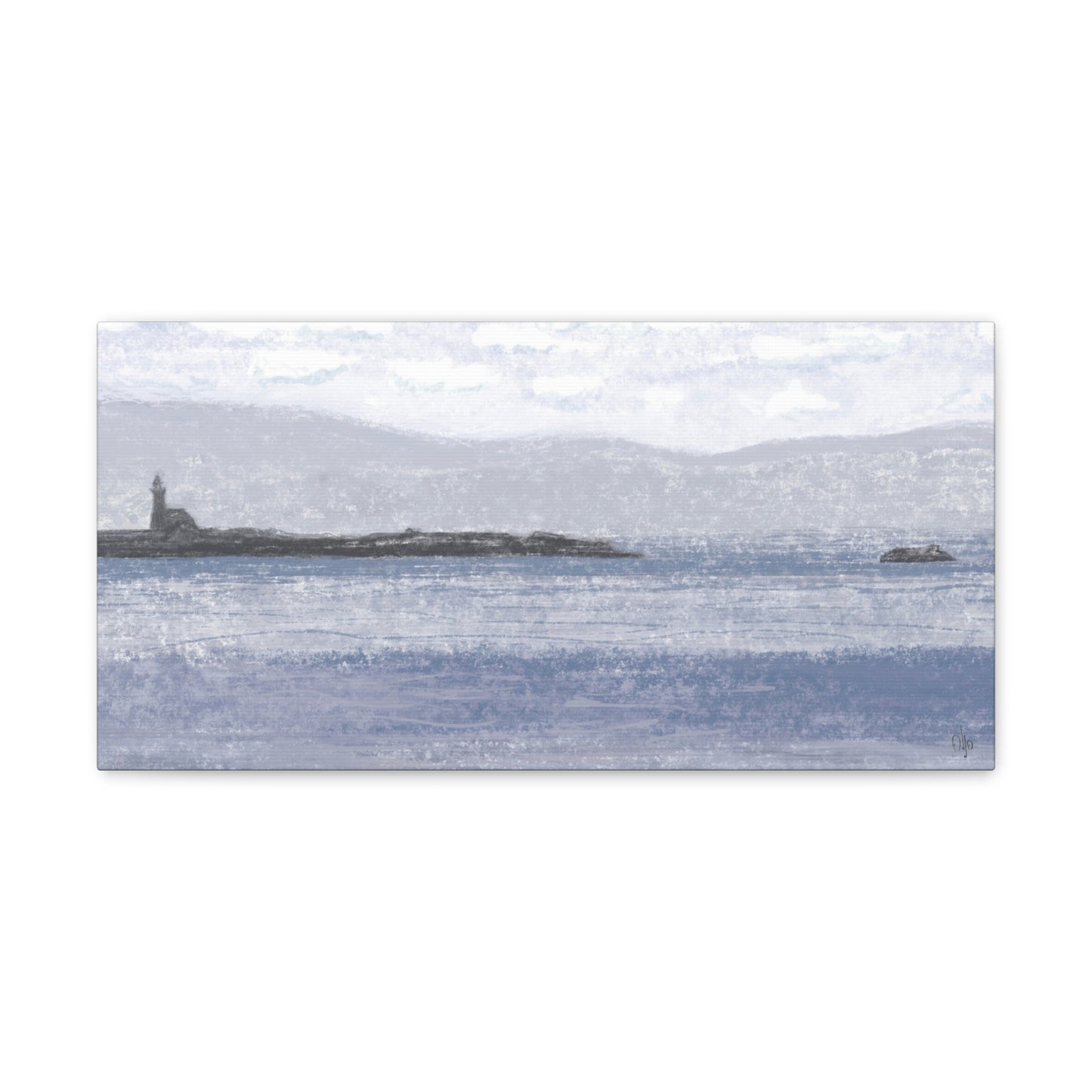 Lighthouse Point Canvas Print - Alja Design