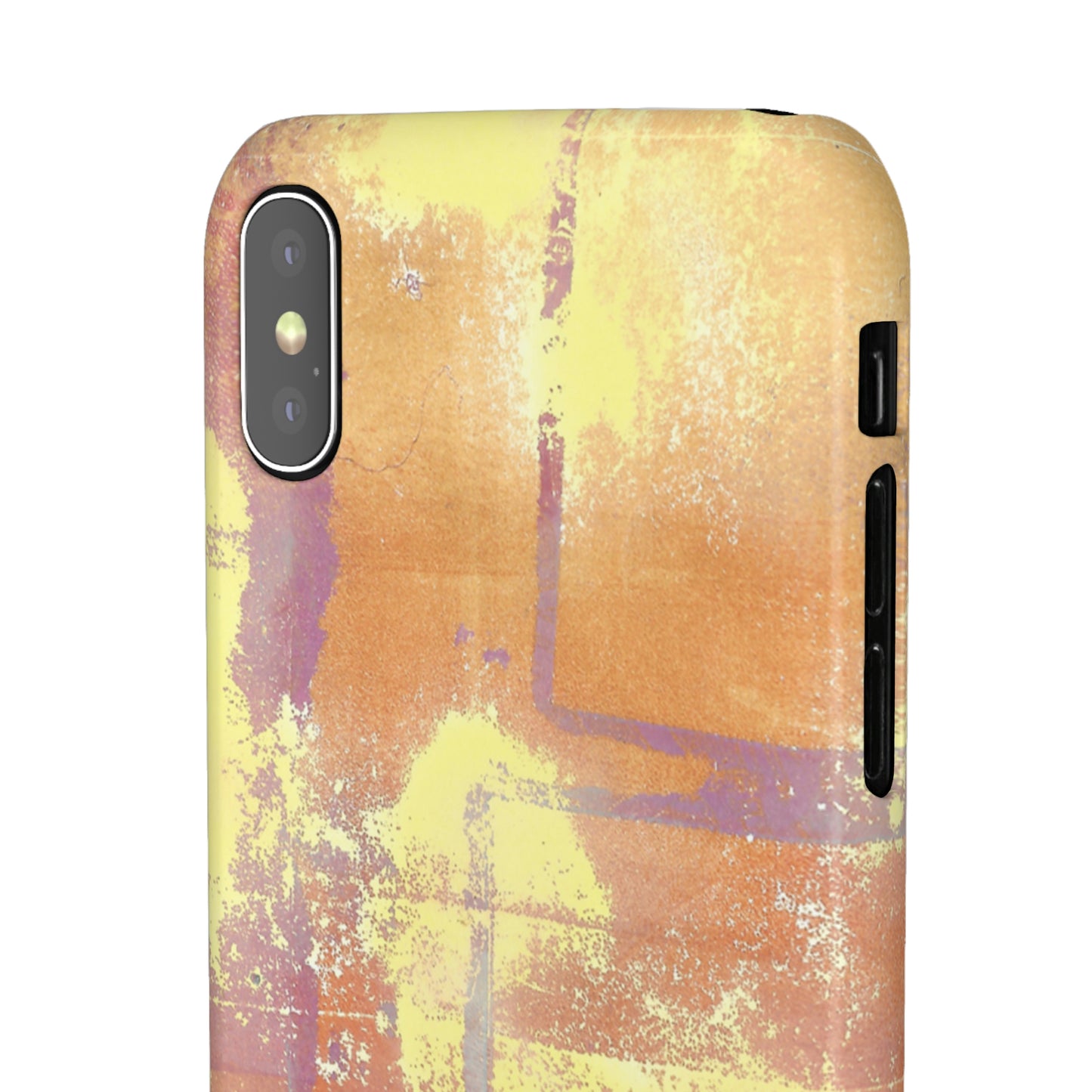 iPhone Samsung Galaxy Pixel5G Snap Case Phone Case Passionate Orange - Alja Design