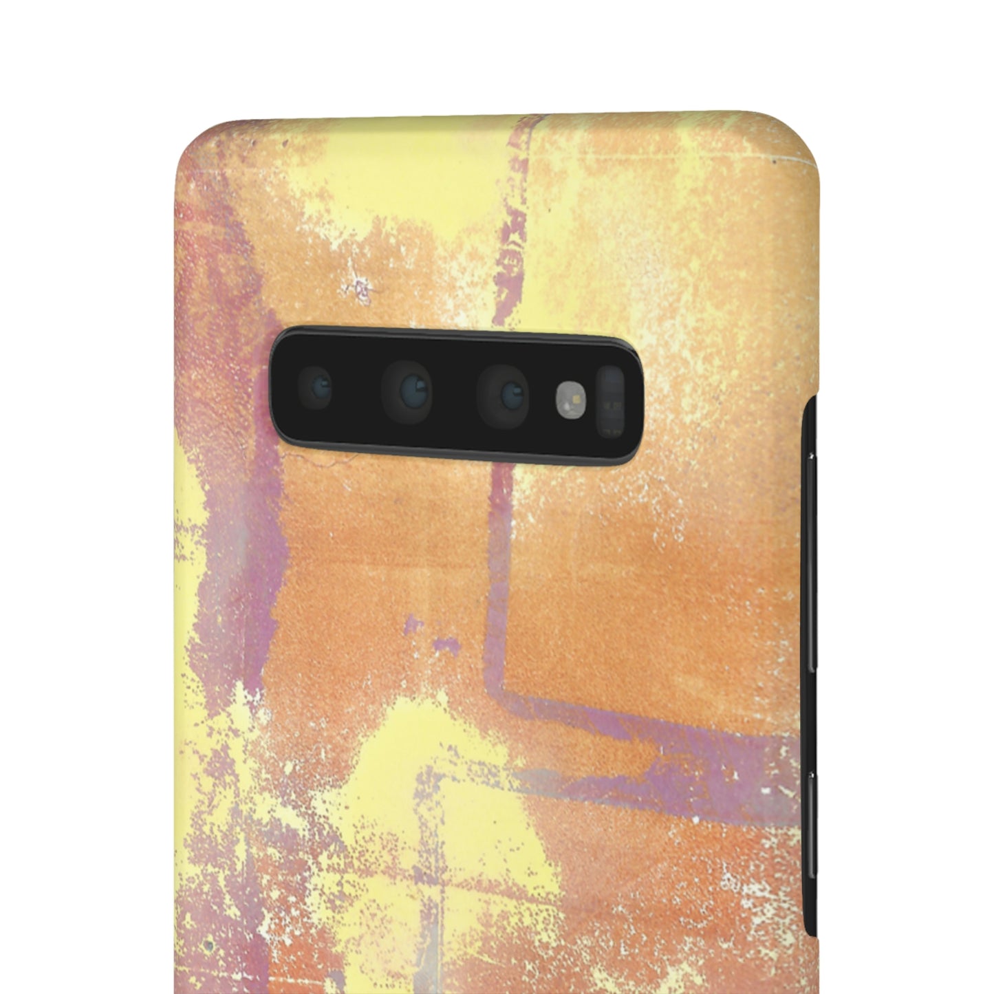 iPhone Samsung Galaxy Pixel5G Snap Case Phone Case Passionate Orange - Alja Design