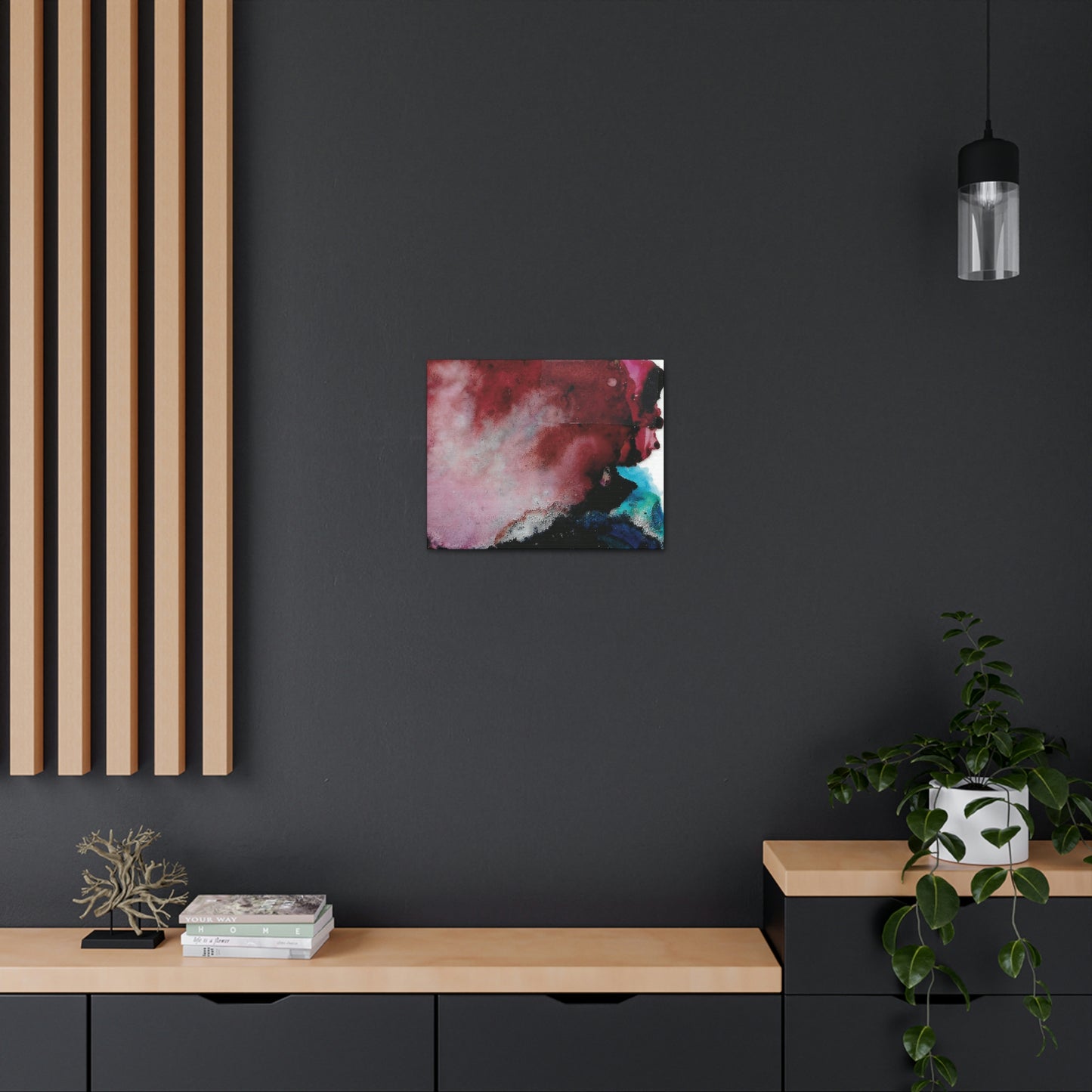 Inner Space 20 Canvas Print - Alja Design