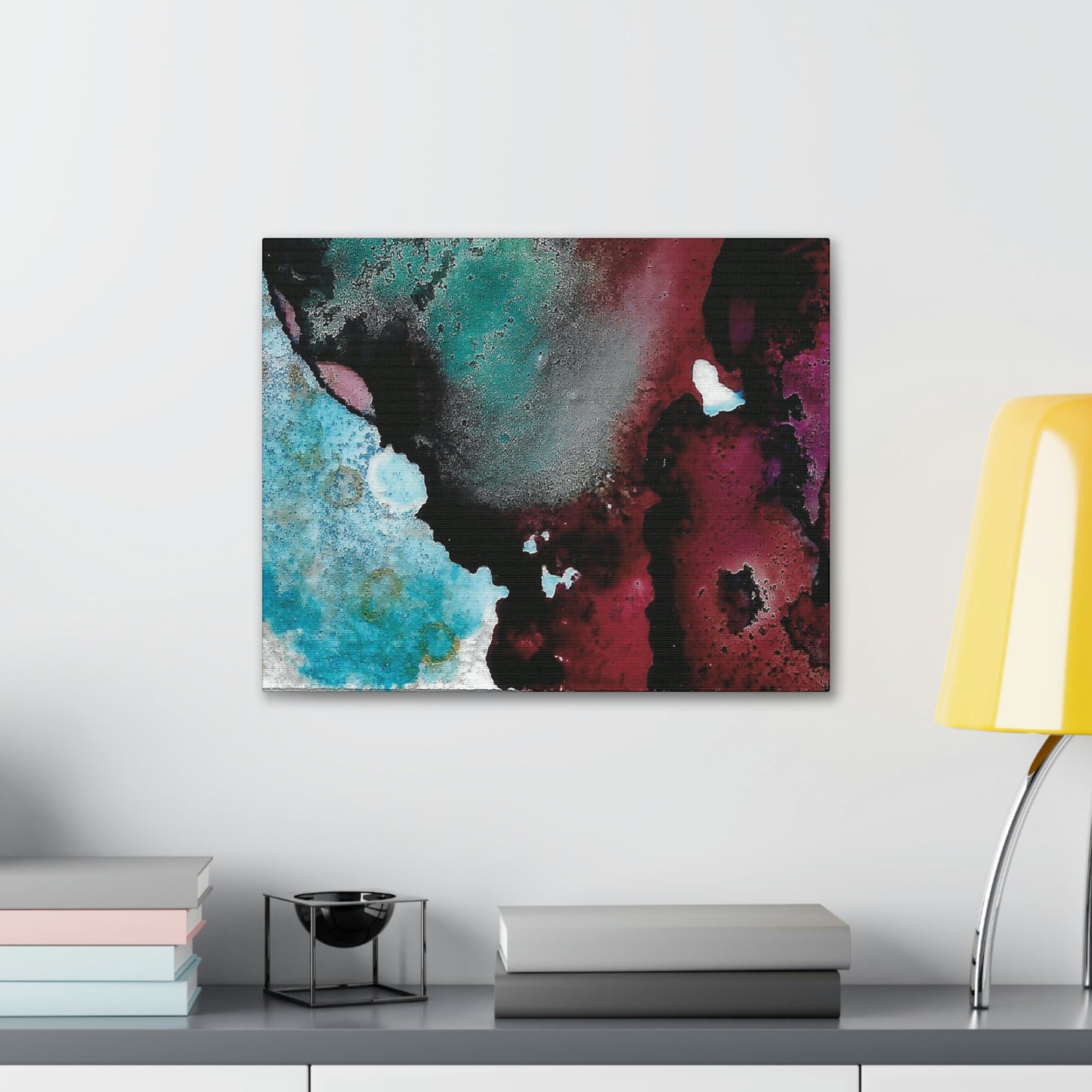 Inner Space 6 Canvas Print - Alja Design