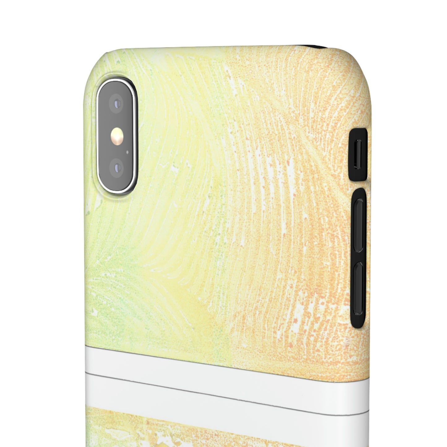iPhone Samsung Galaxy Pixel5G Snap Case Phone Case Piña Colada with Tropical Waves - Alja Design