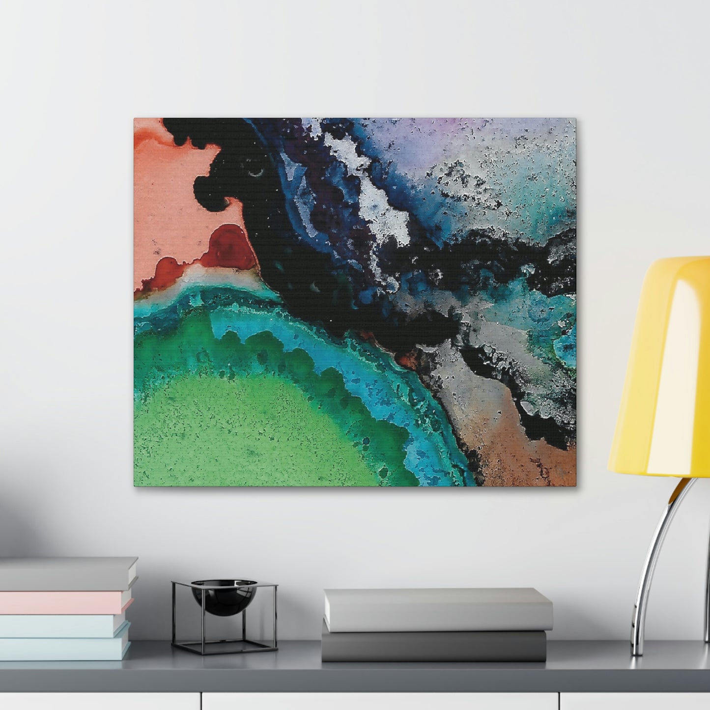 Inner Space 13 Canvas Print - Alja Design