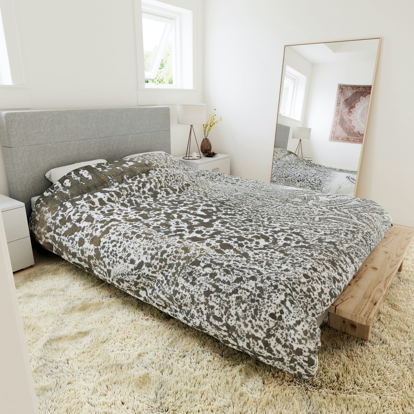 Light Forest Duvet Cover - Alja Design