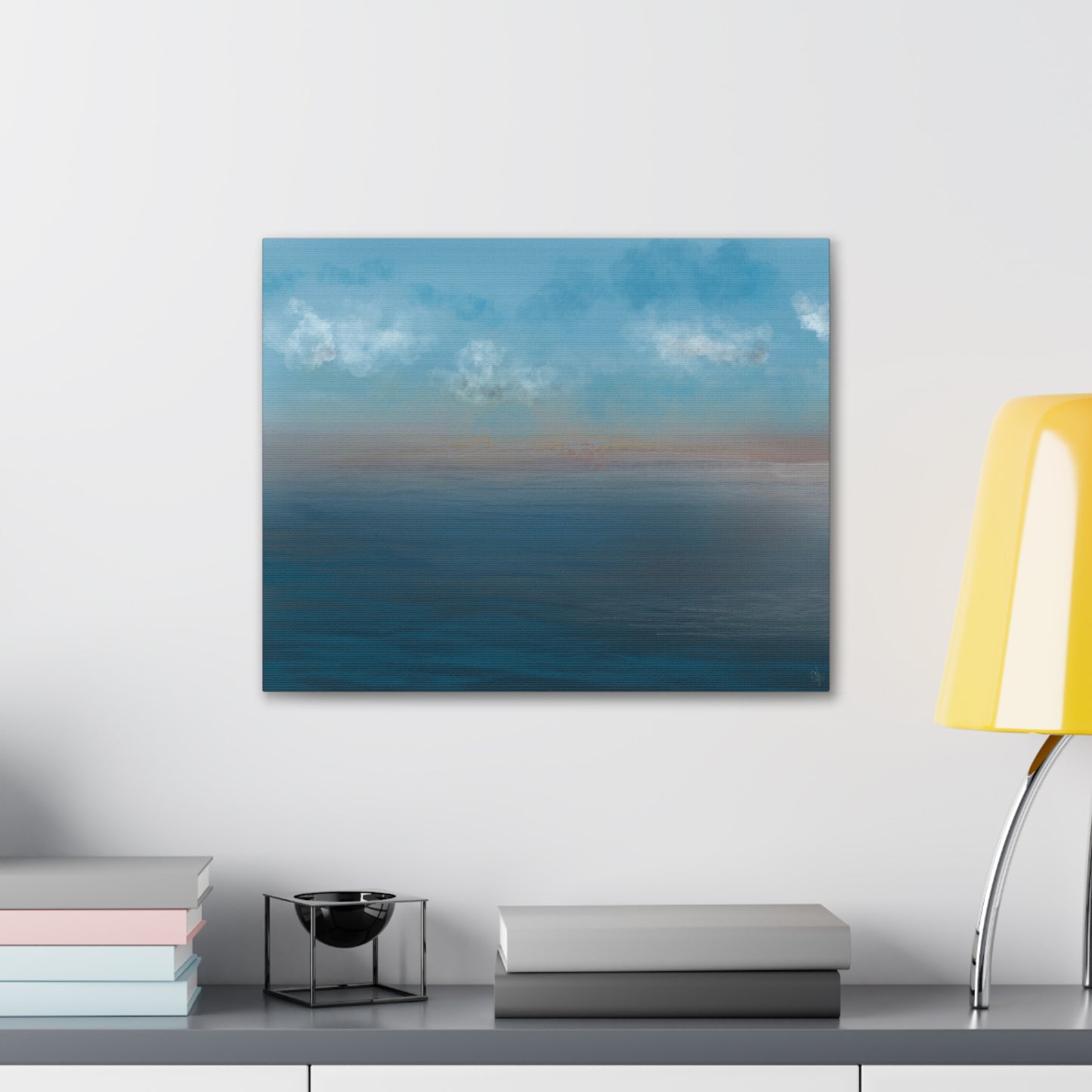 Abstract Coastal 9 Canvas Print