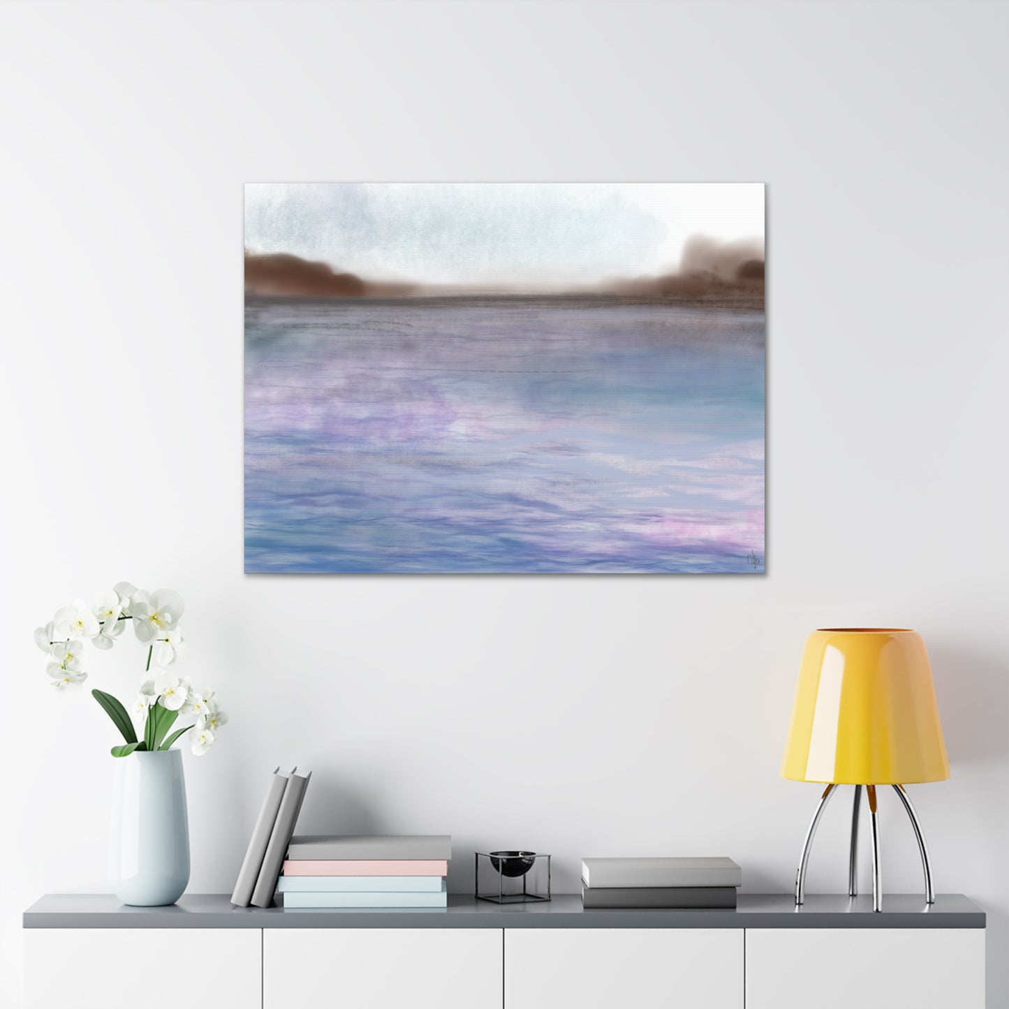 Abstract Coastal 7 Canvas Print - Alja Design