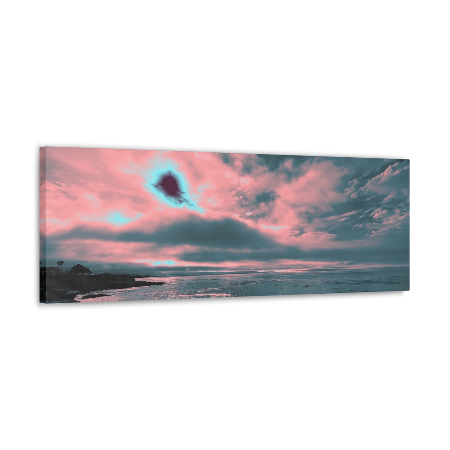 Expressive Cloud Canvas Print