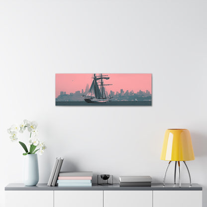 SF Bay Schooner Canvas Print