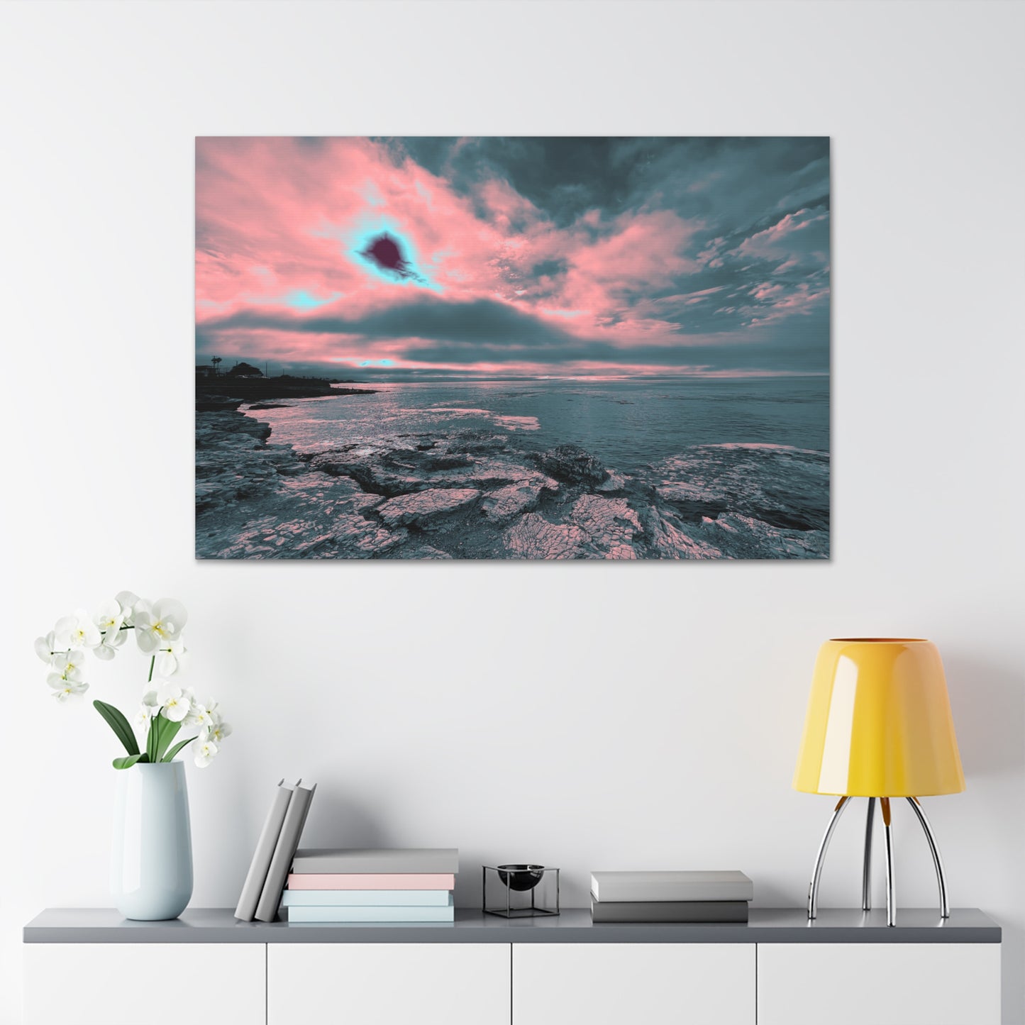 Expressive Cloud Canvas Print