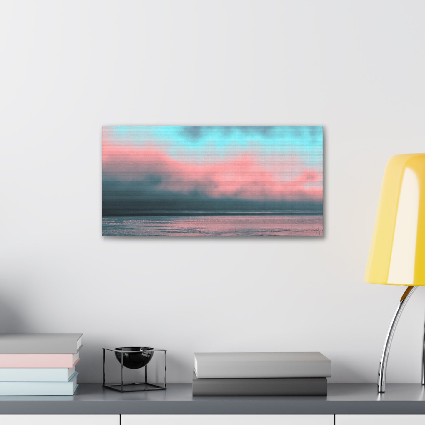 Electrifying Gradient Canvas Print