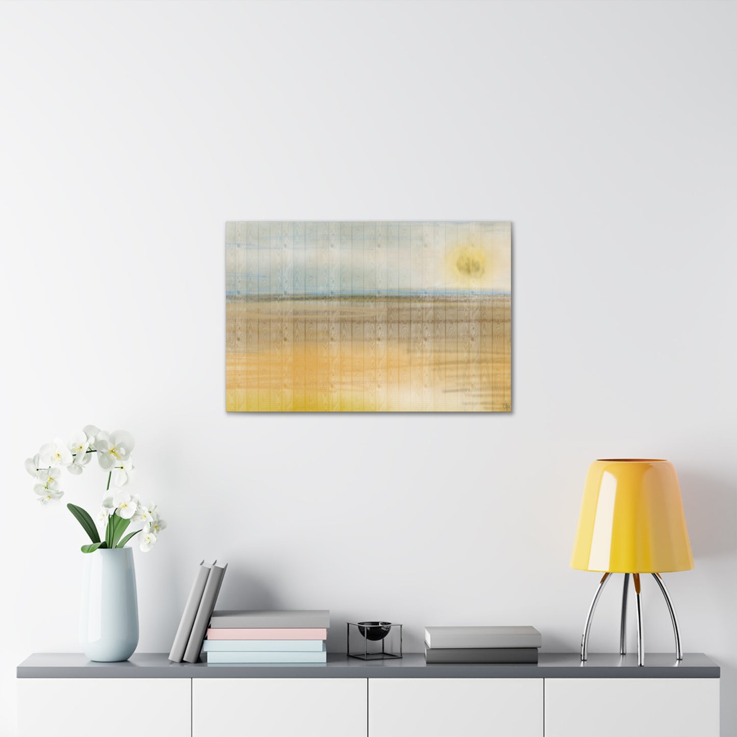 Abstract Coastal 3 Canvas Print