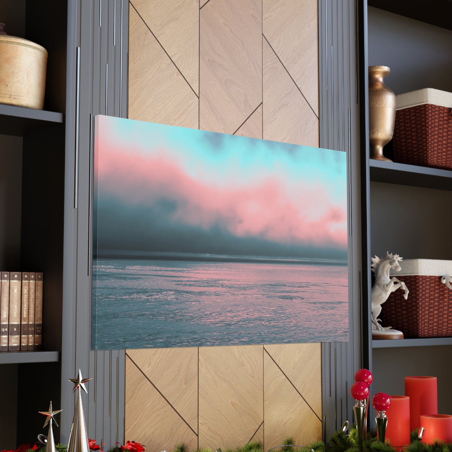 Electrifying Gradient Canvas Print