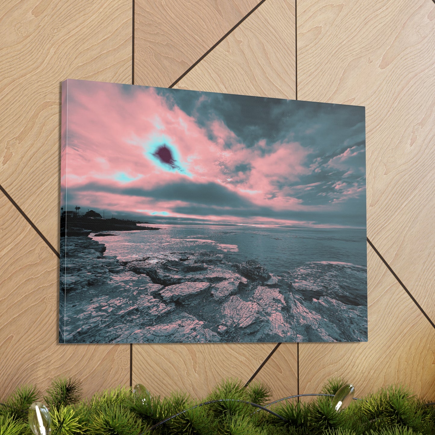 Expressive Cloud Canvas Print