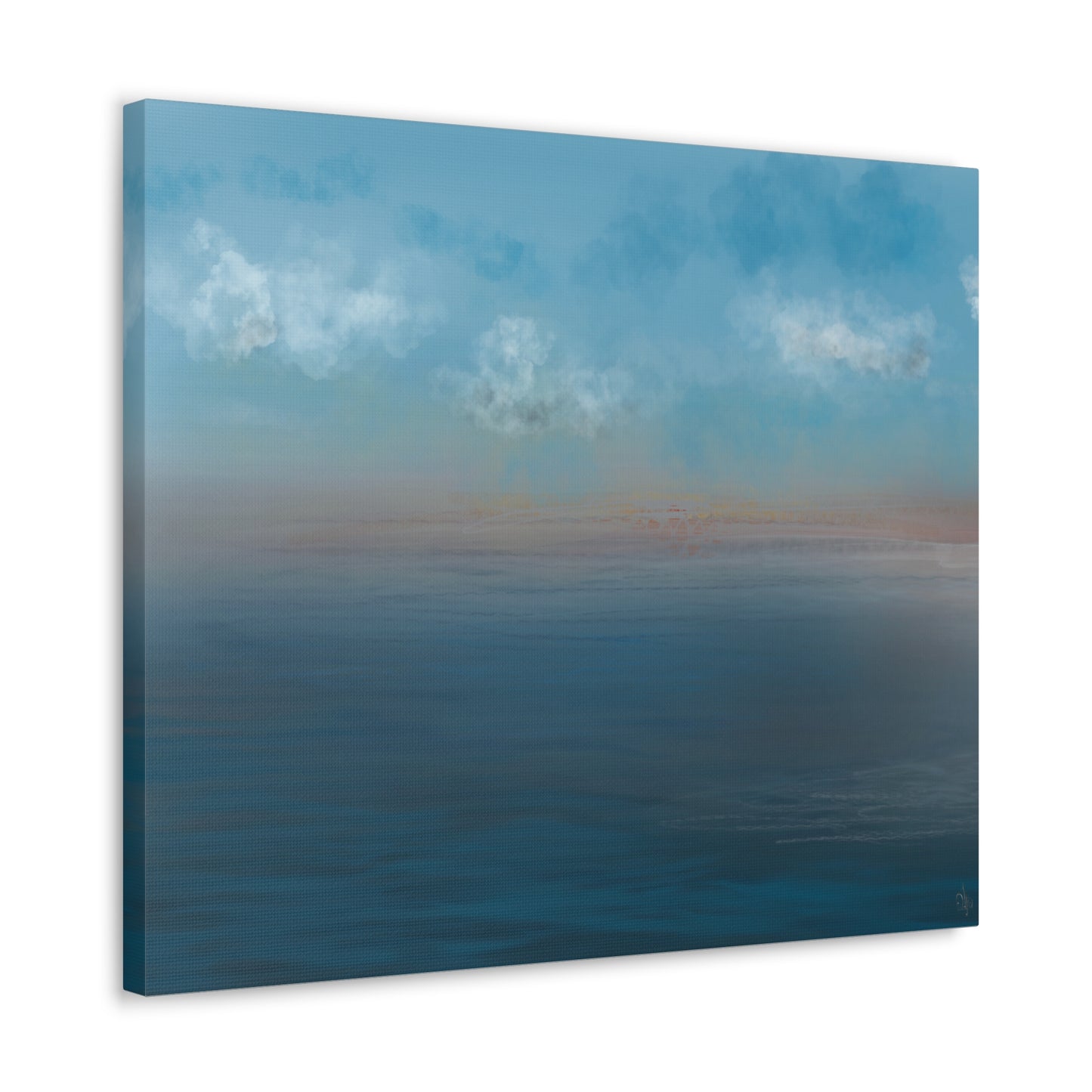 Abstract Coastal 9 Canvas Print