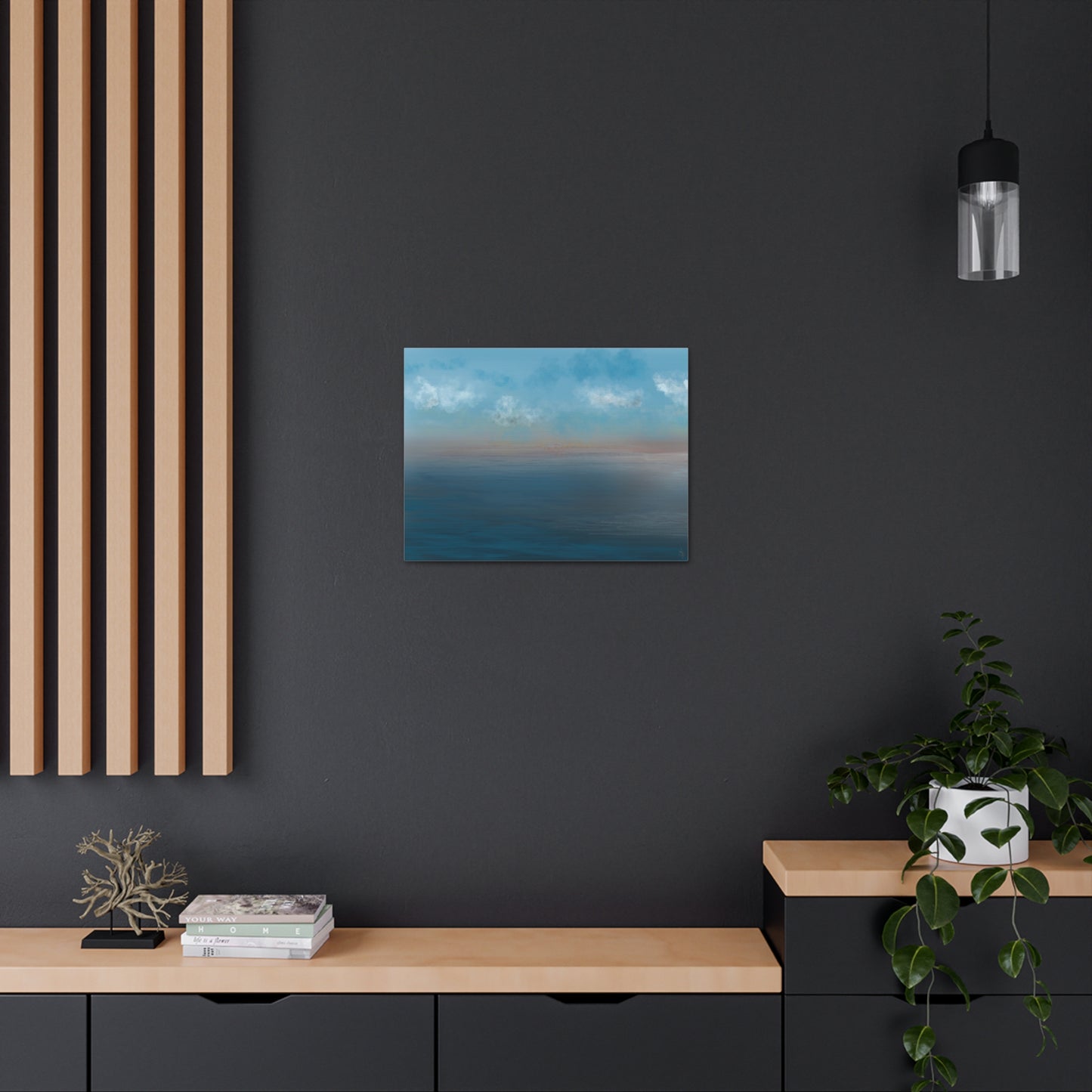 Abstract Coastal 9 Canvas Print