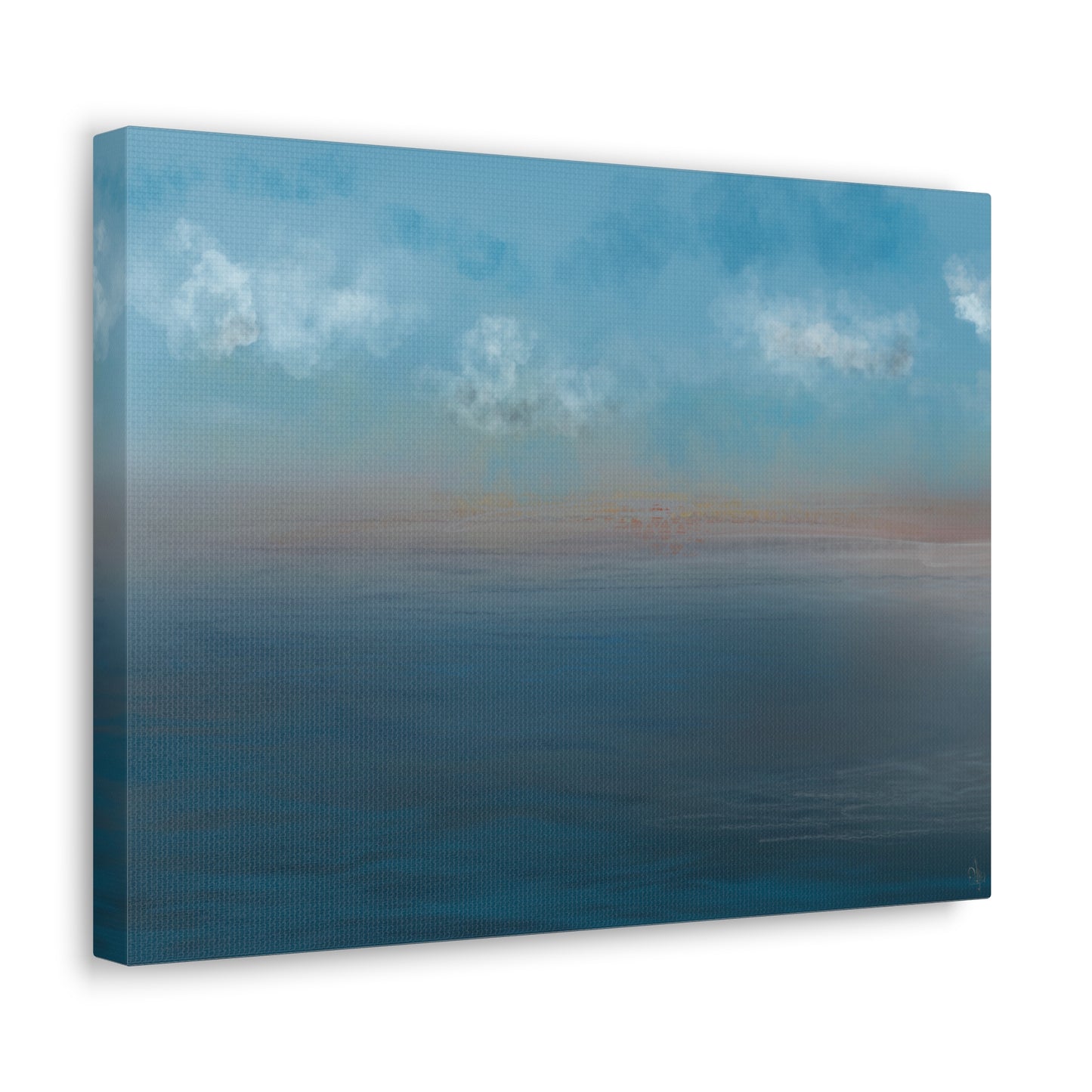 Abstract Coastal 9 Canvas Print