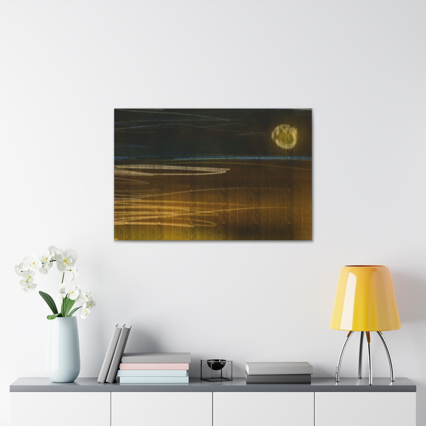 Abstract Coastal 12 Canvas Print