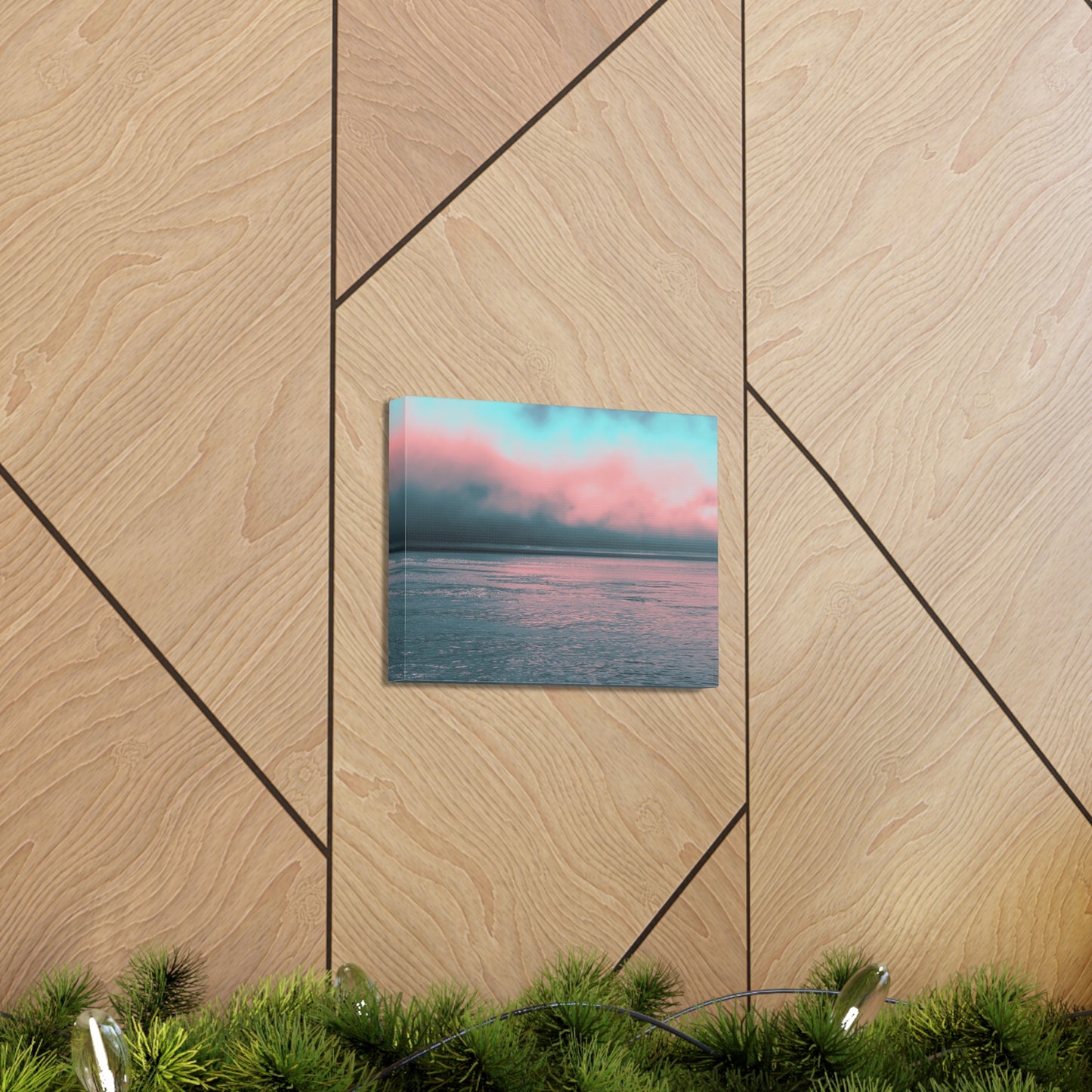 Electrifying Gradient Canvas Print