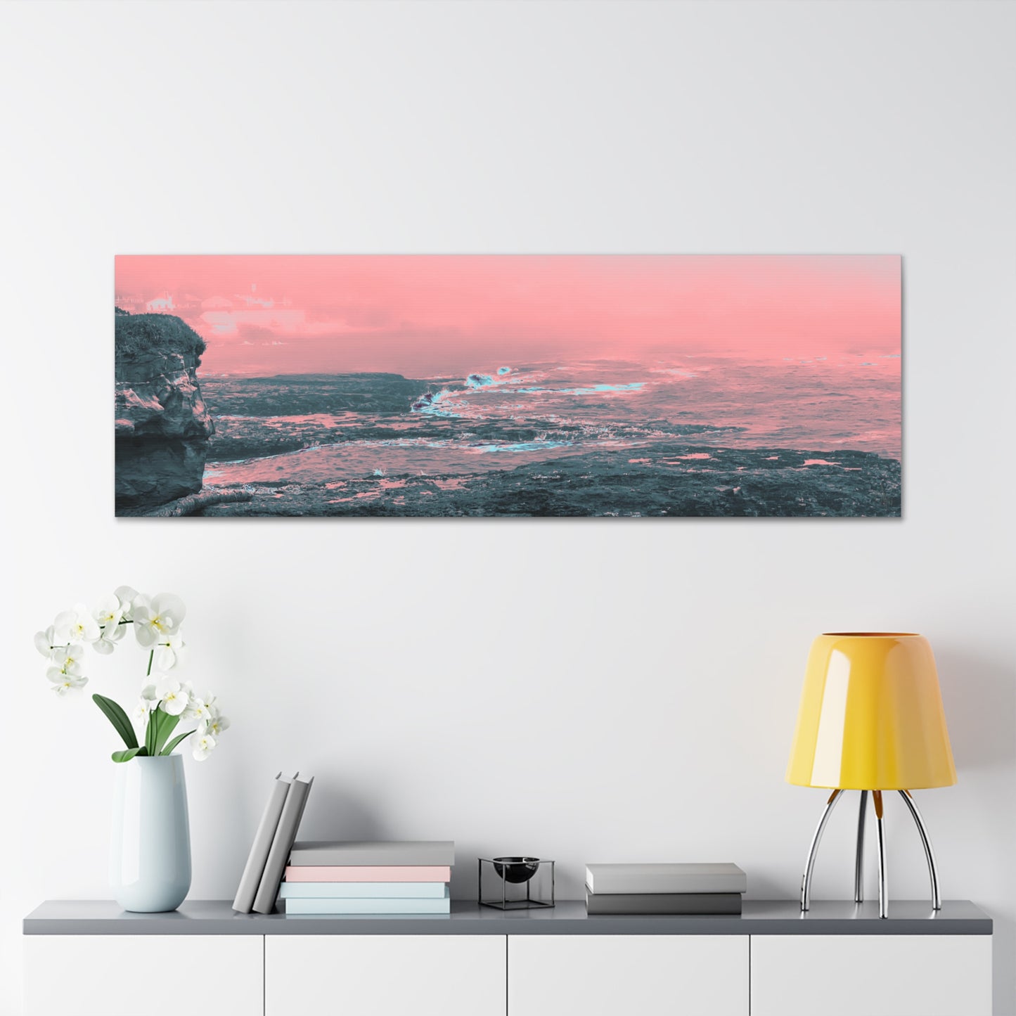 Fog at High Tide Canvas Print