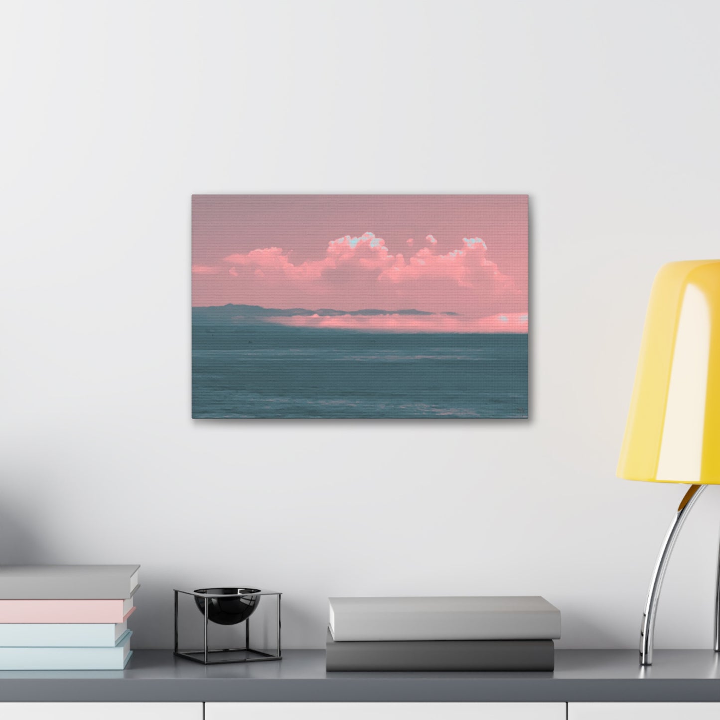 Croco-Cloud Canvas Print