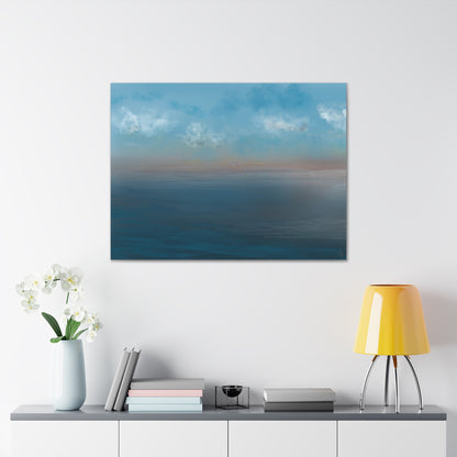 Abstract Coastal 9 Canvas Print