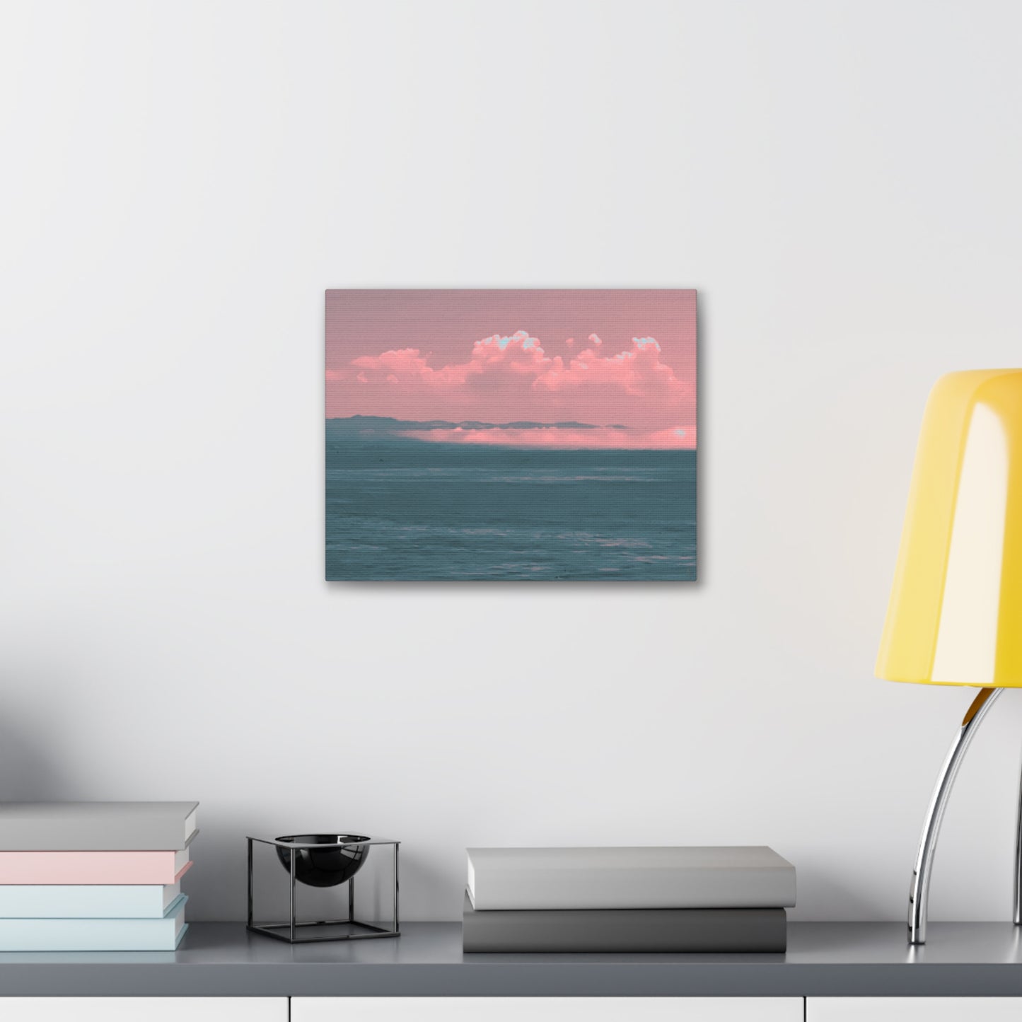 Croco-Cloud Canvas Print