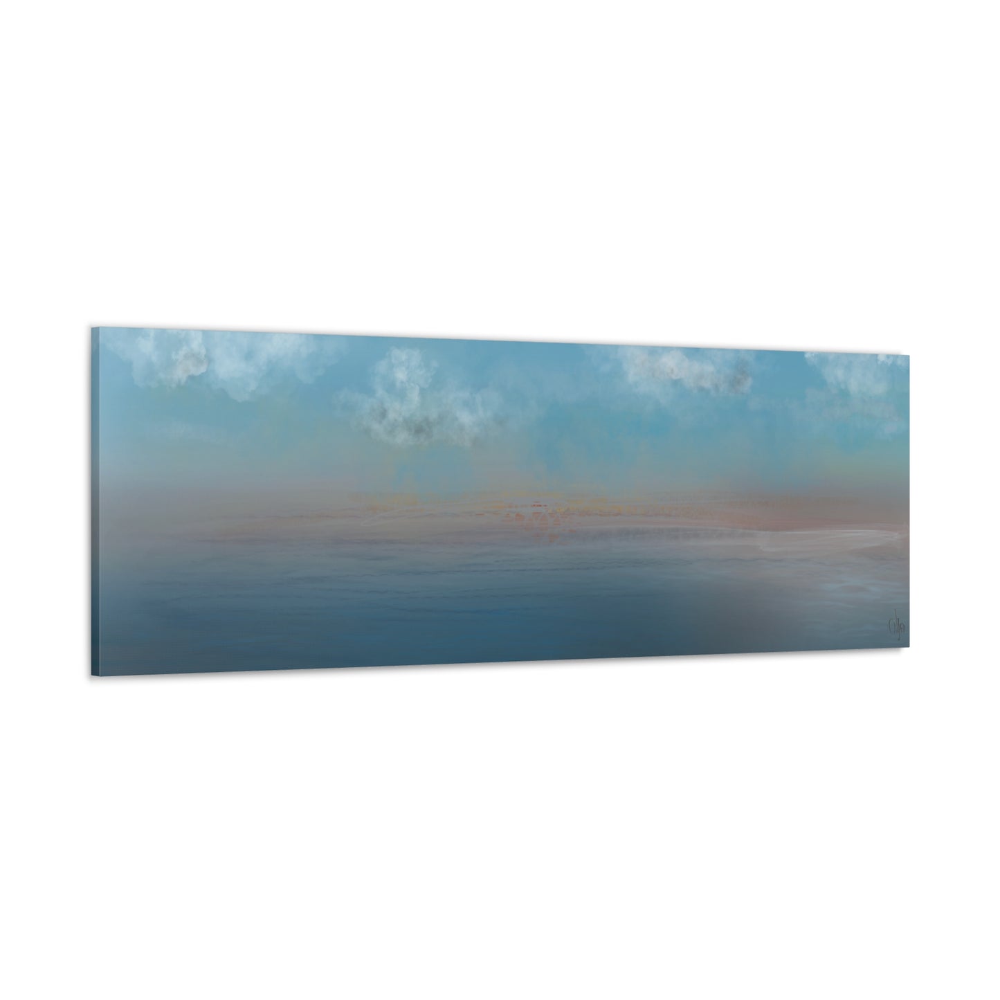 Abstract Coastal 9 Canvas Print