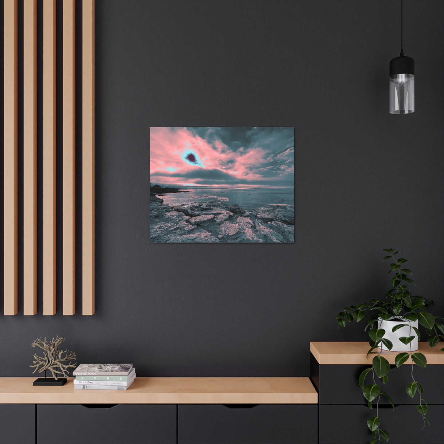 Expressive Cloud Canvas Print