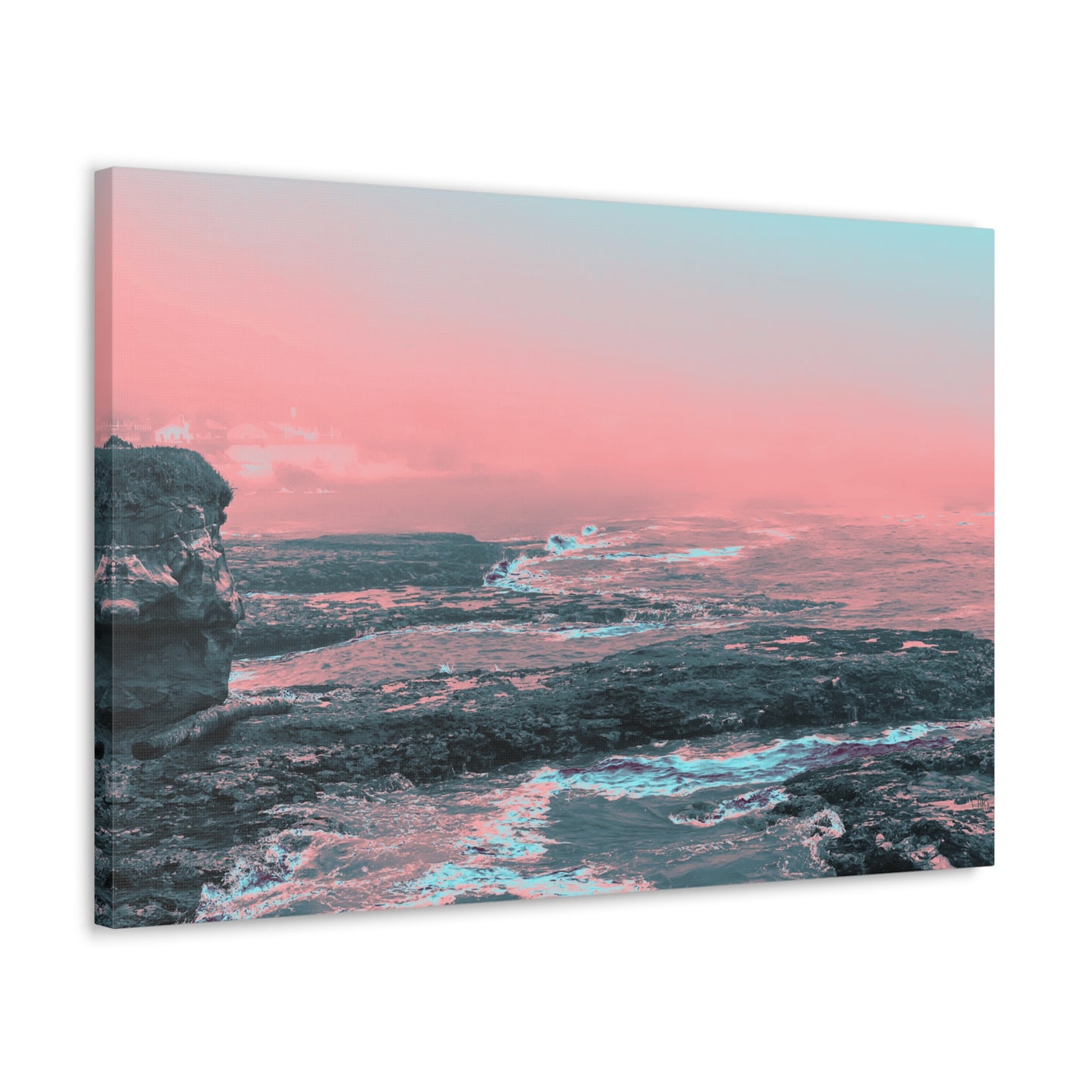 Fog at High Tide Canvas Print