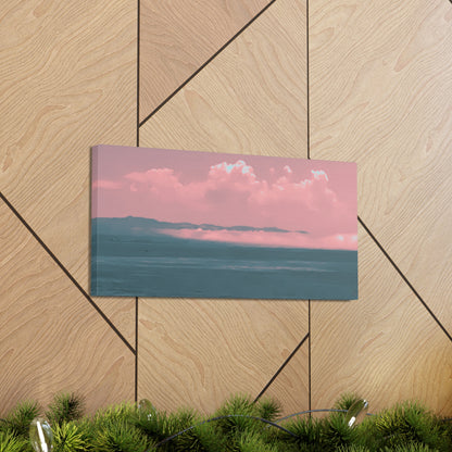 Croco-Cloud Canvas Print