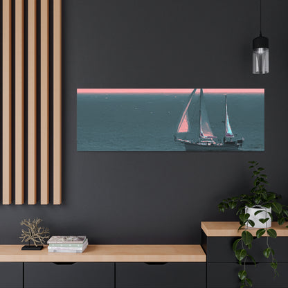 Way to Horizon Canvas Print