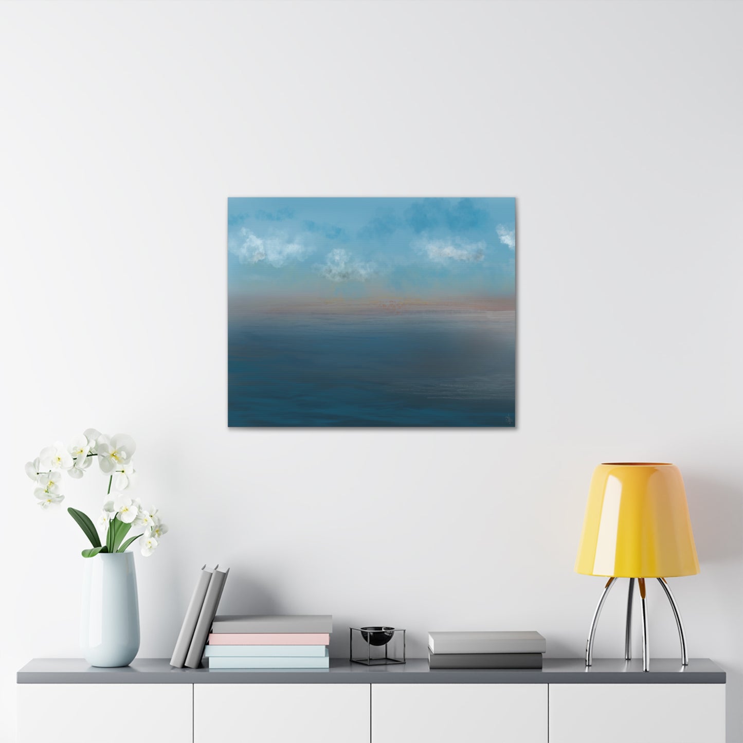 Abstract Coastal 9 Canvas Print