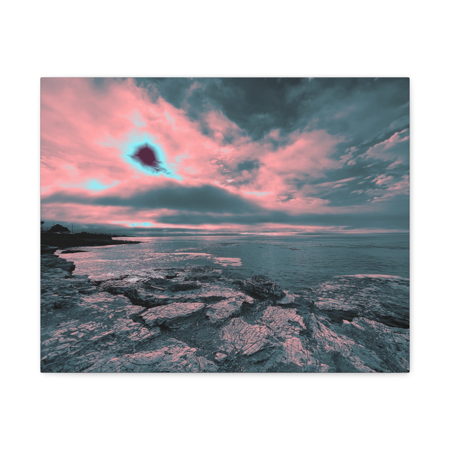 Expressive Cloud Canvas Print