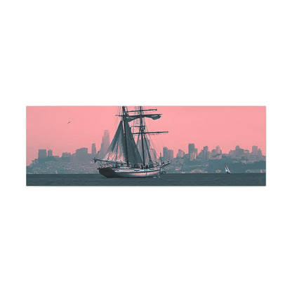 SF Bay Schooner Canvas Print