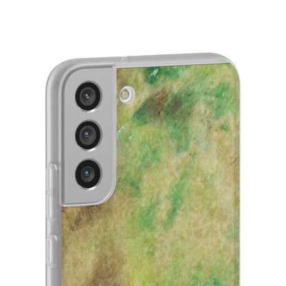 iPhone and Samsung Galaxy Flexi Phone Case Green Marble