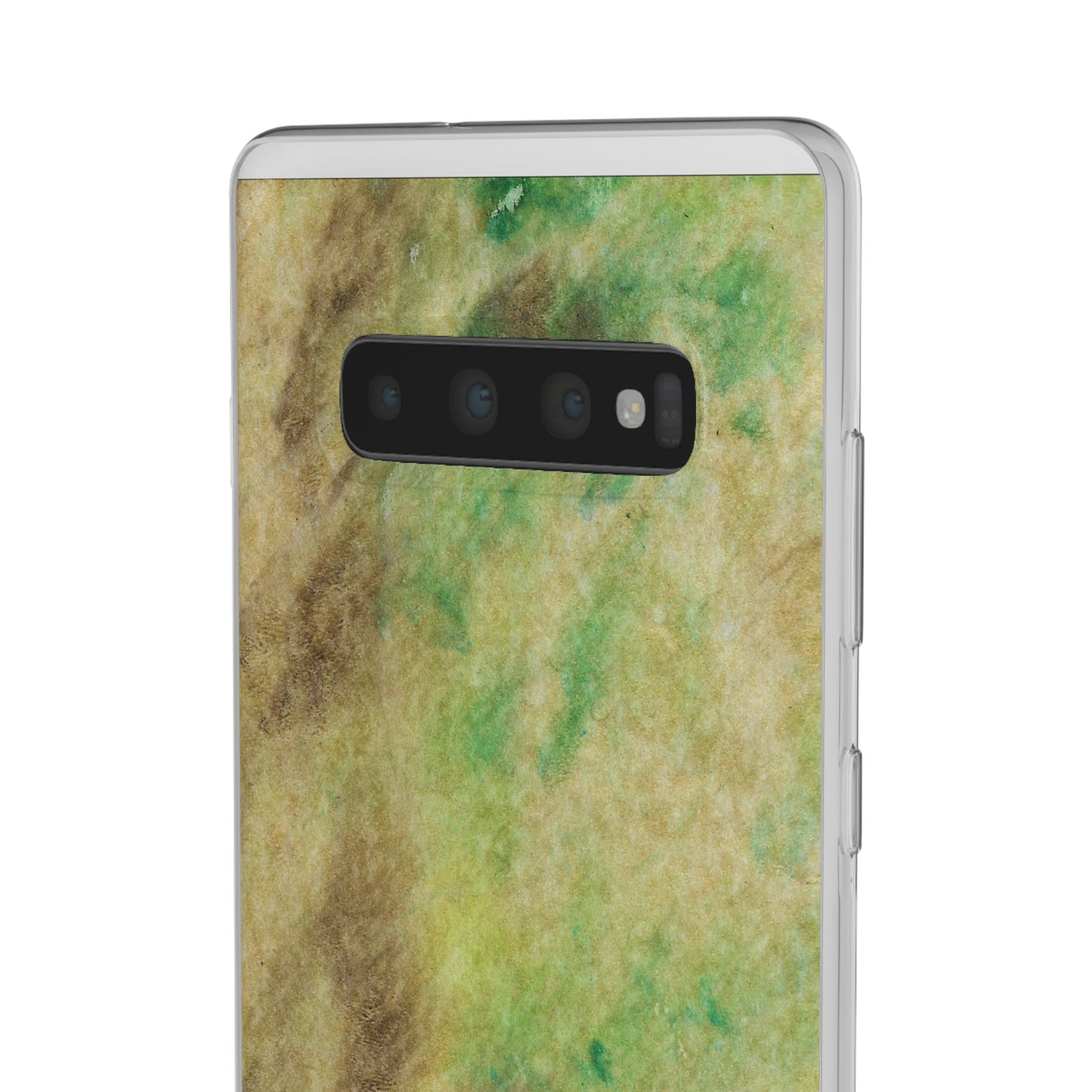 iPhone and Samsung Galaxy Flexi Phone Case Green Marble